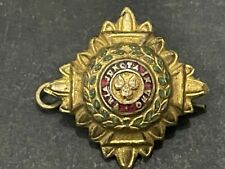 OLD VINTAGE  BRITISH ENGLISH  WW11 BEF UNIFORM CAPTAIN OFFICER RANK PIN BADGES picture