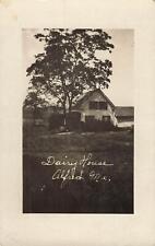 old RPPC Dairy House Alfred Maine Photo Postcard 2c Red Washington Stamp cent picture
