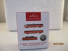 Lionel Milwaukee Road EP-2 Passenger Set 2023 Hallmark Keepsake Mini Ornament picture