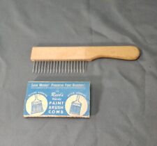 Vintage Reed's Handy Paint Brush Comb picture