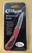 Vintage Case XX 059L 2000 New Millenium Knife Red BRAND NEW SEALED picture