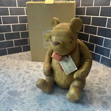 Vintage Winnie the Pooh Walt Disney Charpente Figurine Doll Jointed, Resin 10” picture