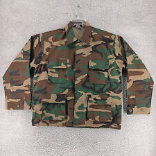 Men's Army Fatigues Large Shirt Military Green Jacket 1227-0429-KP-0704/RN37572 picture