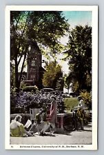 Durham NH-New Hampshire, University Of NH, Between Classes, Vintage Postcard picture