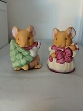A Summit Collection Exclusive Christmas Mice Salt & Pepper Shakers  picture