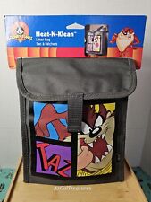 Vintage 90s Looney Tunes Taz Neat N Klean Litter Bag BRAND NEW Tasmanian Devil picture