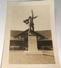 Antique American WWI Monument Marine Barracks Paris Island SC Photo Military picture