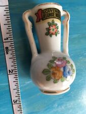 Delaware Water Gap Occupied  Japan miniature souvenir double handled vase picture