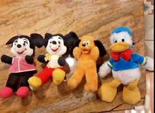 Stunning Condition Vintage Disney Minnie/Micky Mouse,Pluto & Donald Duck Plush picture