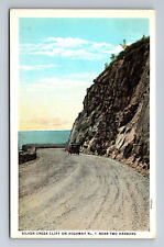 Silver Creek Cliff on Hwy 1 Near Two Harbors Minnesota Postcard picture