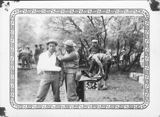 1941 US Army Camp Lee, VA soldier's on maneuvers Photo Medics GI & broken arm picture