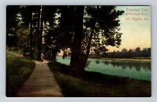 La Fayette IN-Indiana, Tecumseh Trail and Wabash River, Vintage Postcard picture
