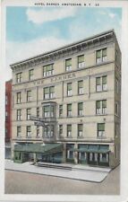 Postcard NY Hotel Barnes Street View Amsterdam, New York picture
