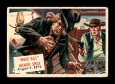 1954 Topps Scoops #122 Wild Bill Hickok Shot   G X3103145 picture