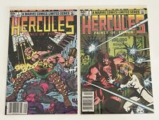 Hercules Prince of Power #1-4 Complete 1st Full Series Set 1982 Marvel Comic Lot picture