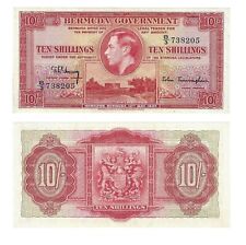 -r Reproduction -  Bermuda 10 shillings 1937 Pick #10  101 picture