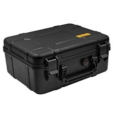 Cigar Caddy 40-Cigar Waterproof Travel Humidor, Super Strong Structure Black picture