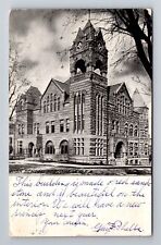 Dubuque IA-Iowa, High School, c1906 Antique Vintage Souvenir Postcard picture