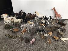 Schleich Lot Of 46- Horses, Farm And Wild Animals picture