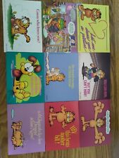 Lot of 9 GARFIELD Collectible Postcards  picture