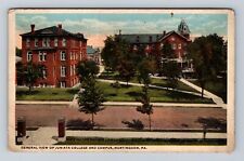 Huntingdon PA-Pennsylvania, Juniata College And Campus Antique Vintage Postcard picture