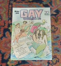 GAY COMIX 14 - 1991 - GREGORY - CRUSE - 1ST PRINT - LGBTQA COMICS - LOOK picture