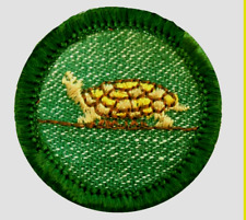 NEW, REPTILE & AMPHIBIAN 1955-59 Girl Scout RARE Badge TURTLE Snakes Combine picture