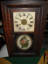 Antique vintage Seth Thomas OGEE style weight driven clock working picture