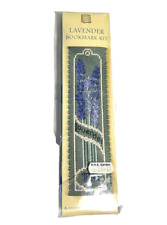 Lavender Bookmark Counted Cross Stitch Kit Textile Heritage Great Britain     C1 picture