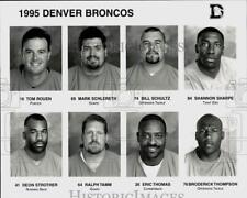 1995 Press Photo Denver Broncos Football Player Headshots - srs01444 picture