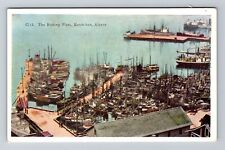 Ketchikan AK-Alaska, The Fishing Fleet Vintage Souvenir Postcard picture