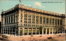 Postcard Brandeis Building Omaha Nebraska Divided Back Postmarked 1912 picture