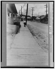 Photo:Board sidewalk on main street. Butte, Montana picture