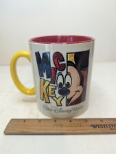 Walt Disney World Mickey 18 Oz Mug Multi Color Extra Large Oversized Coffee Tea# picture