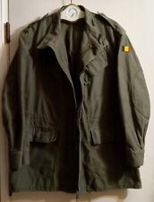 Mens Genuine Belgian Armed Forces Field Jacket M88 Military Cotton BDU Parka  picture