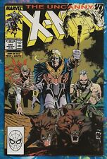 UNCANNY X-MEN #252 1989 Marvel comic, Jim Lee cover art.  picture