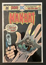 MAN-BAT #2 (DC 1976) “FUGITIVE FROM BLIND JUSTICE” 🔥 BRONZE AGE 🔥 NICE COPY  picture