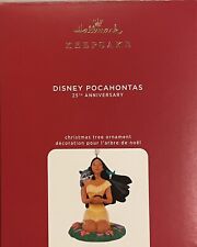 Hallmark Ornament 2020, Disney Pocahontas 25th Anniversary, Porcelain picture