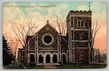 Chapel Vassar College Poughkeepsie New York Ny Postcard picture