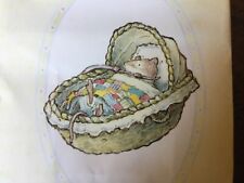 VTG Brambly Hedge Gift Bag Baby Mouse Small Unused Barklem 2000 picture