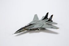 1/144 Air Force 1 US Navy F-14 Jolly Rogers, no landing gears, metal plane. picture