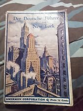 1929 New York Travel Book Map And Pictures picture