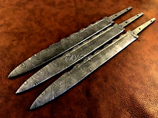 Jayger Handmade Damascus Steel Blade Blank-3xScottish Dirk-Knife Making-B275 picture
