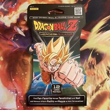 DBZ Heroes & Villains Panini 2015 Blister Booster Pack Retro Dragonball NEW Goku picture