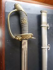 ANTIQUE WWI 1914 ENGRAVED GERMAN PRUSSIAN INFANTRY OFFICERS PRESENTATION SWORD picture