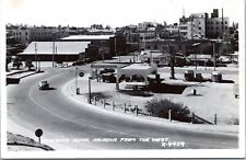 RPPC Entering Yuma Arizona - 1940s Frashers Photo Postcard- Gas Station picture