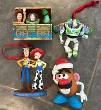 Hallmark Ornament Disney Toy Story Time to Play 4 ornaments Lot READ picture