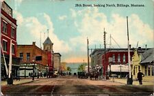 Postcard 28th Street Looking North in Billings, Montana picture