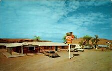 Vintage Postcard- NAVAJO TRAILS MOTEL AND CAFE Tes Nez lah, Arizona unposted picture