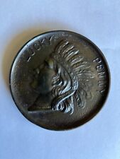 Vintage 3 Inch Diameter Souvenir Penny of Gettysburg picture
